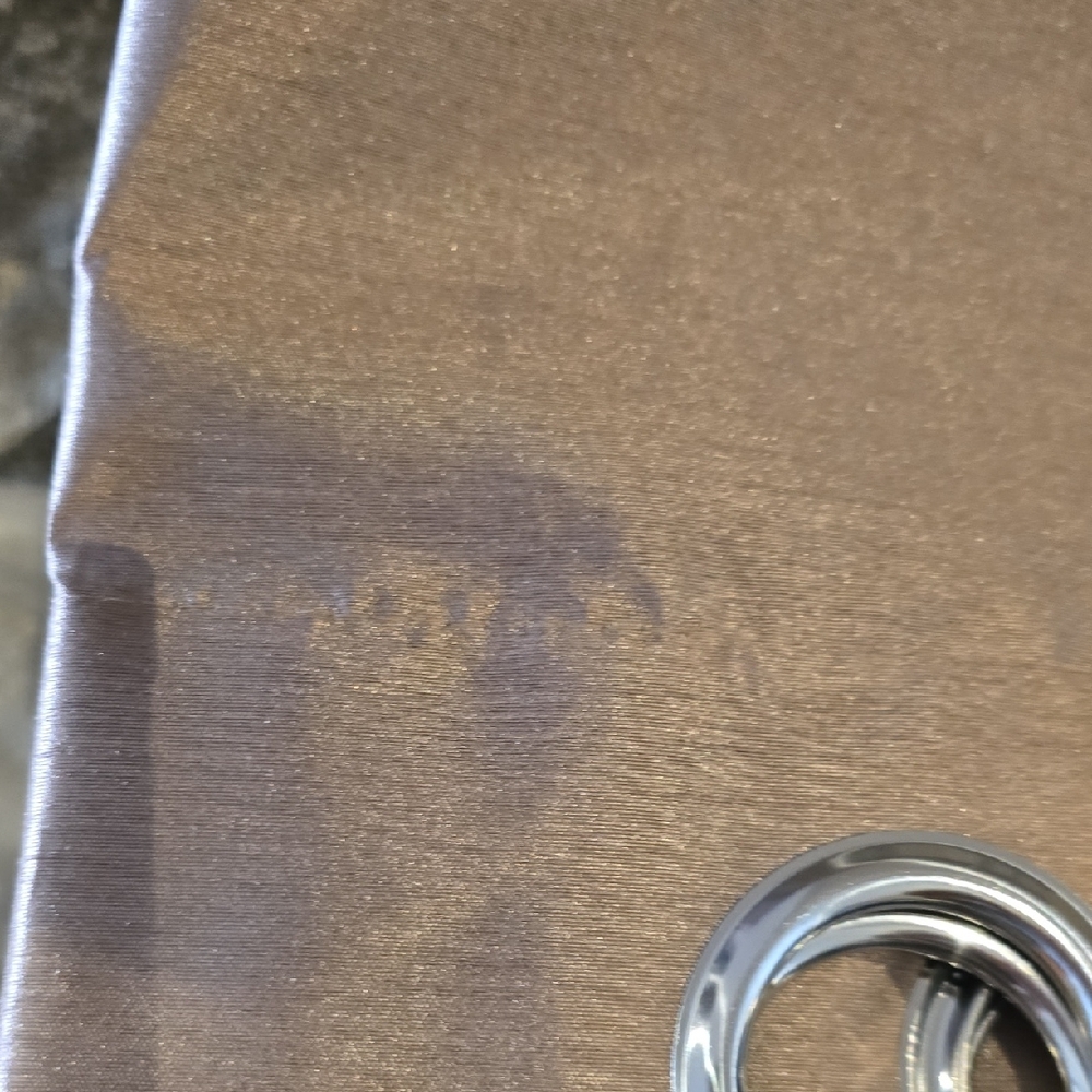 Home Beyond Faux Silk Curtains with Grommets - Picture 3 of 3